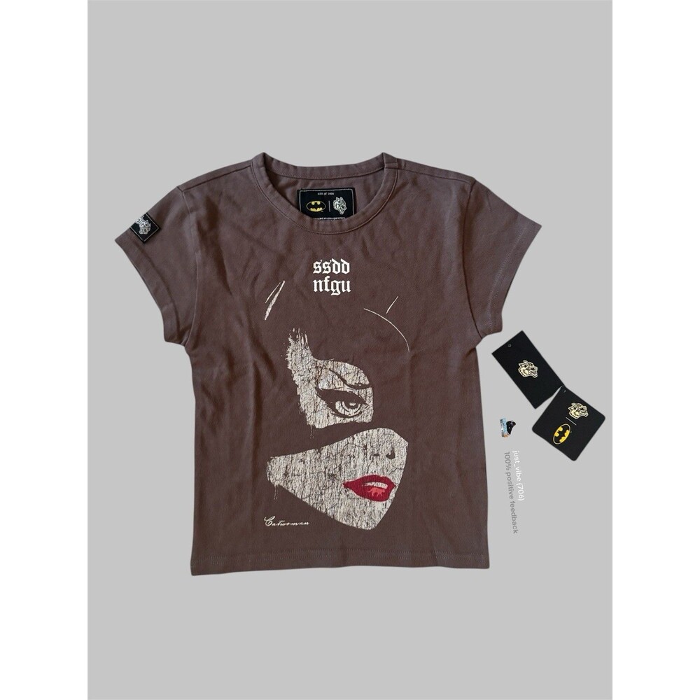 Darc Sport x Batman I Tried To Save You Baby Tee Premium Women's Small NWT